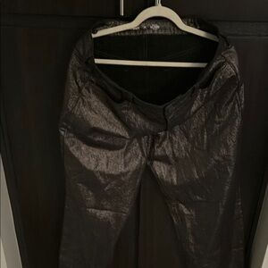 Old Navy Shimmering Black High-Rise Pants